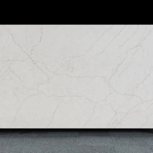 Quartz Countertops for Sale - Elegant White with Subtle Veining for Modern Kitchens