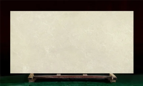 Prefabricated Quartz Countertops – Beige Sandstone Look Quartz Slab
