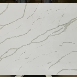 Average Cost of Quartz Countertops – Elegant Grey Veined Quartz Slabs