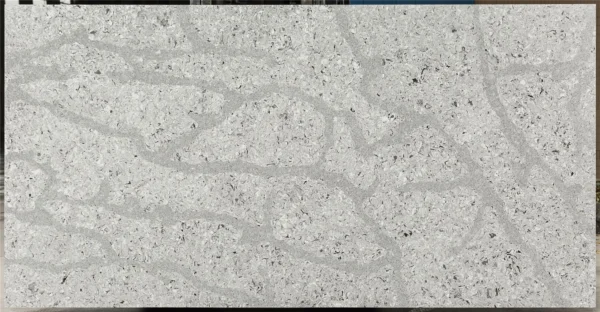 Kitchen Countertops Quartz – Textured Grey Quartz Slab