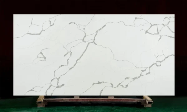 Engineered Quartz Countertops – Bold Grey Vein Slab