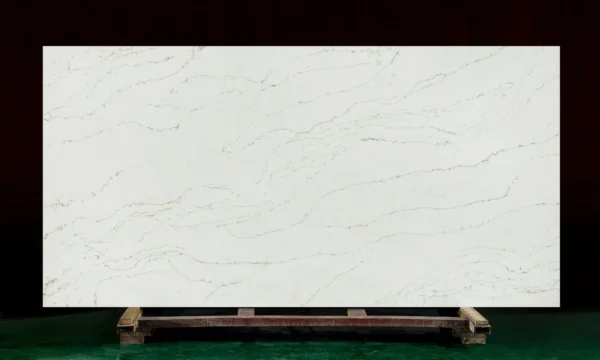 White Quartz Countertop – Soft Vein Quartz Slab