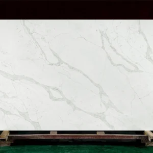 Calacatta Milano White Quartz Slab – Wholesale Quartz Countertop Color with Grey Veining