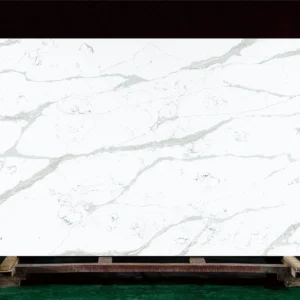 Quartz Countertops Price – Elegant White Vein Quartz Slab