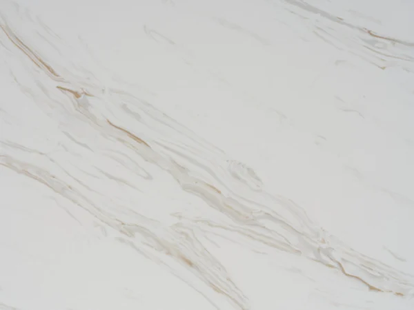 Quartz Engineered Stone Countertop with Soft Beige and White Veining - Image 3