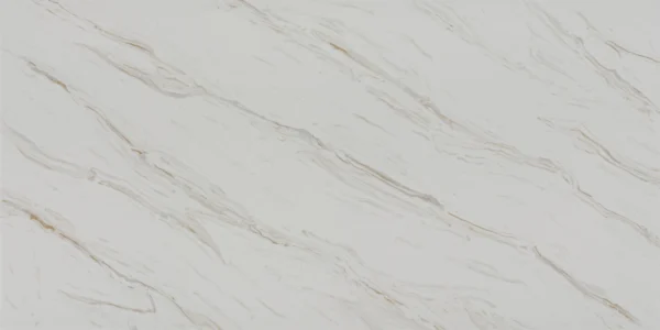 Quartz Engineered Stone Countertop with Soft Beige and White Veining - Image 2