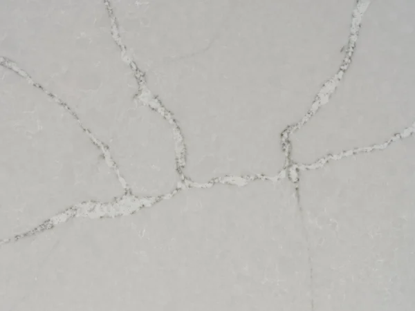 Gray Quartz Countertop with Subtle Veining for Wholesale - Image 3