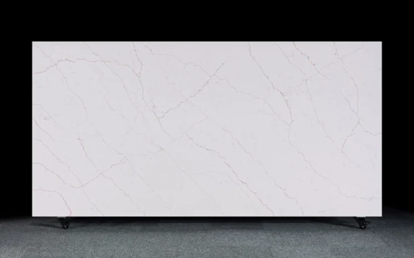 Subtle Gold Vein Slab – Quartz Countertop Colors