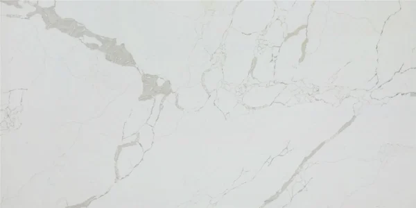 Quartz Countertop Price – Elegant White Marble-Look Quartz Slab