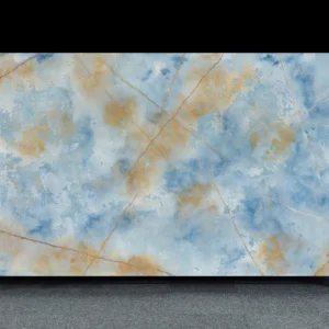 Exotic Blue and Gold Quartz Countertops – Premium Surface for Importers & Wholesalers
